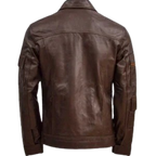 Brown Sheep Leather Jacket