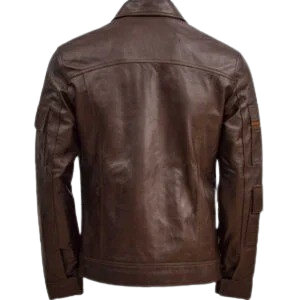 Brown Sheep Leather Jacket