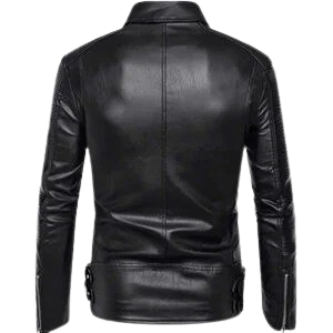 Retro Leather Motorcycle Jacket