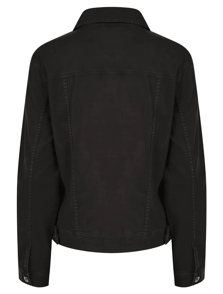 Black Denim Jacket Womens