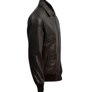 Black Sheep Leather Bomber Jacket