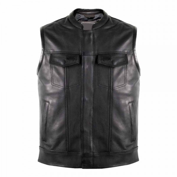 Biker Motorcycle Jeans Leather Vest