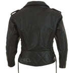 Womens Classic Motorcycle Jacket II
