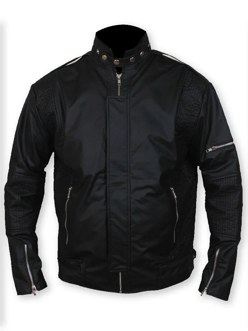 Men’s Faddy Rox Daft Punk Leather Jacket