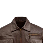 Brown Sheep Leather Jacket