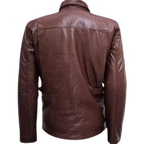 Brown Leather Jacket Men's