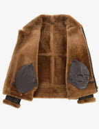 Heritage B3 Aviator Sheepskin Leather Jacket for Men