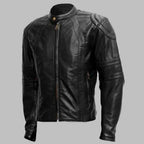 Soft Black Sheep Leather Jacket