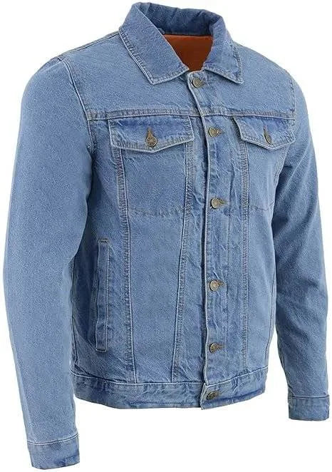 Denim Motorcycle Jacket