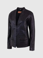 Soft Black Womens Leather Jacket