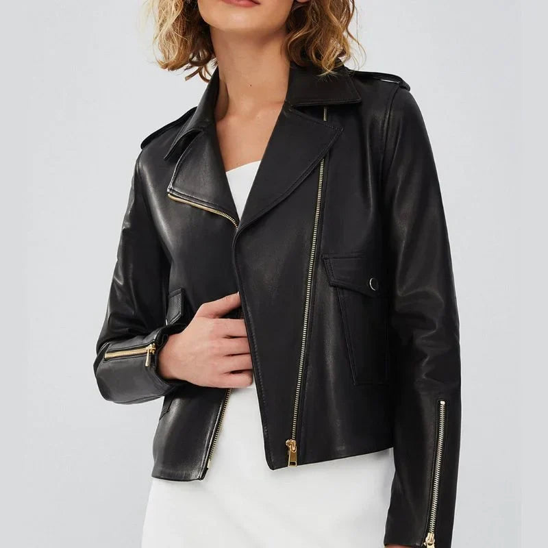 Tender Motorcycle Leather Jacket