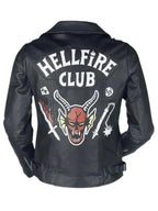 Black Biker Leather Jacket For Men