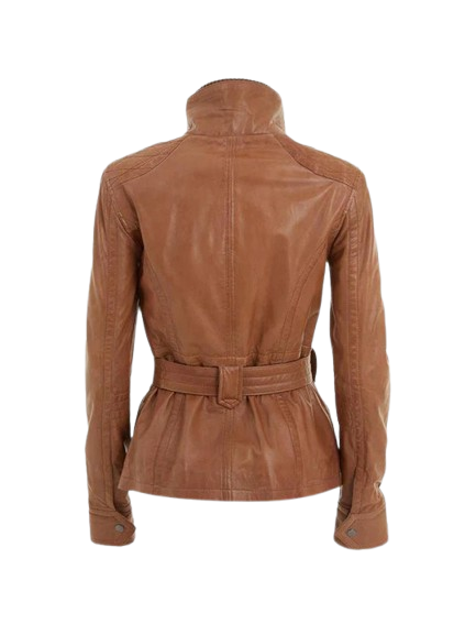 Amber Trail Women Belted Jacket
