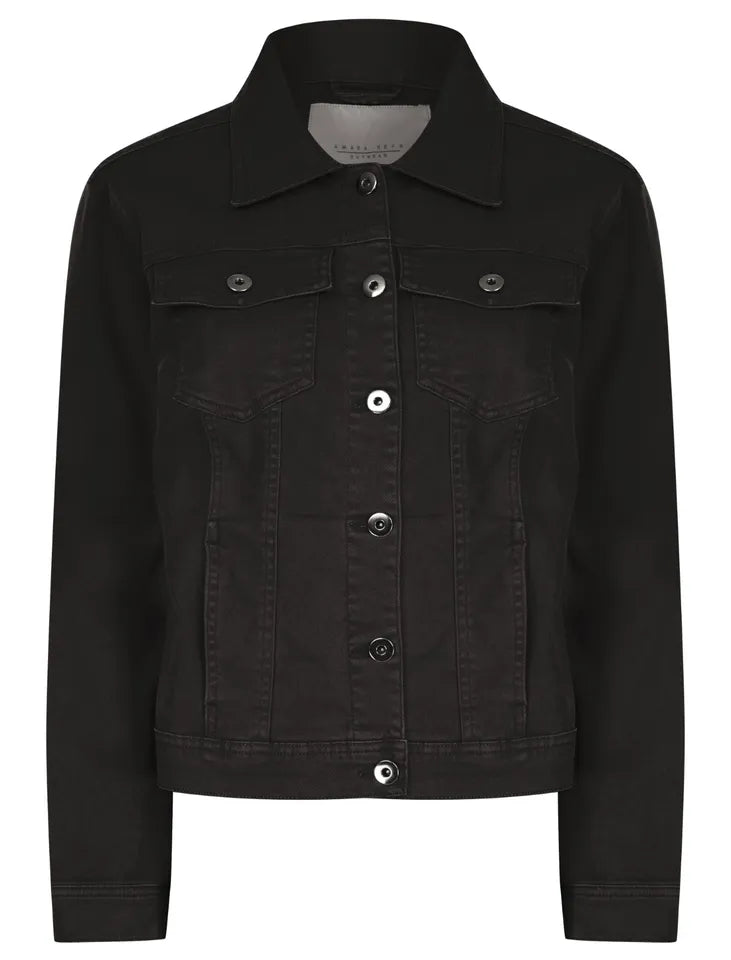 Black Denim Jacket Womens