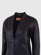 Soft Black Womens Leather Jacket