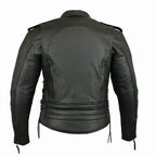 Womens Classic Motorcycle Jacket