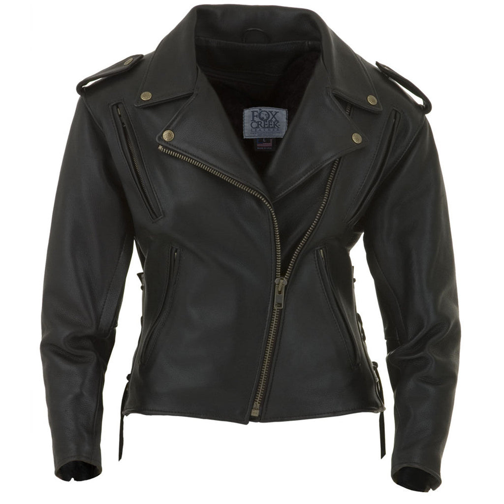 Womens Classic Motorcycle Jacket II