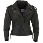 Womens Classic Motorcycle Jacket II